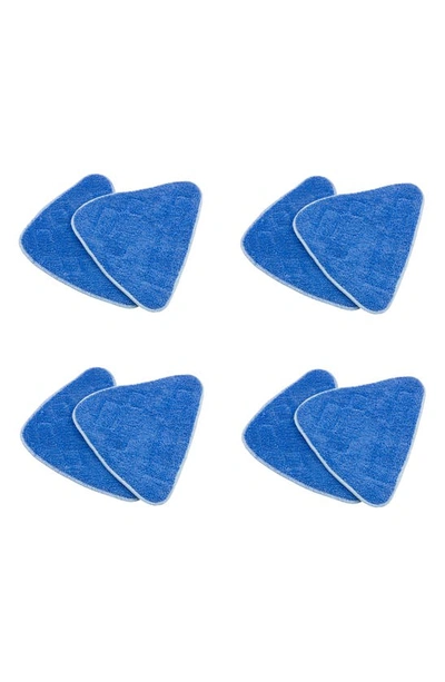 Shop Salav 8-pack Professional Series Refill Mop Pad In Blue