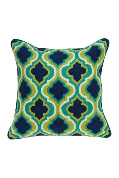 Shop Parkland Collection Handmade Muja Traditional Pillow In Multicolor