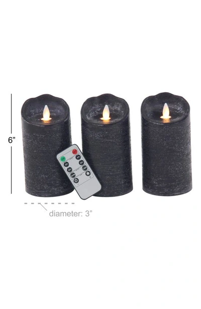 Sonoma Sage Home Flameless Candle In Black