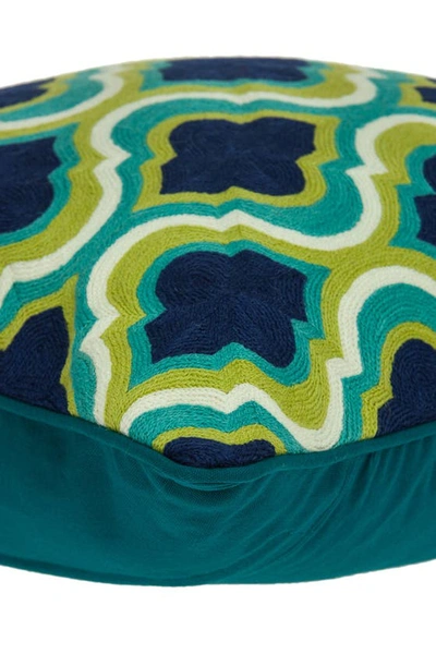 Parkland Collection Handmade Muja Traditional Pillow In Multicolor