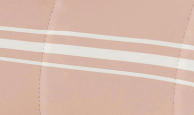 Homespun Premium Ultra Soft Soft Stripe Reversible Down-alternative Comforter In Rose