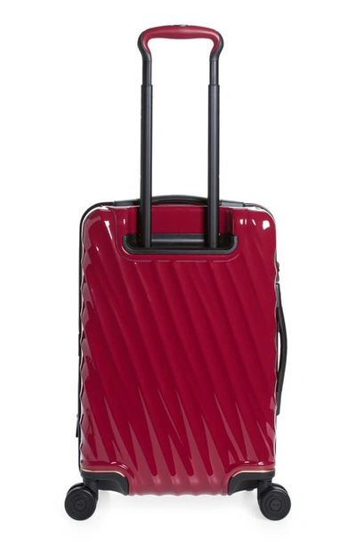 Shop Tumi 22-inch 19 Degrees International Expandable Spinner Carry-on In Berry