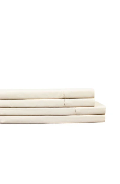 Shop Melange Home 400 Thread Count 100% Supima Cotton Sheet Set In White