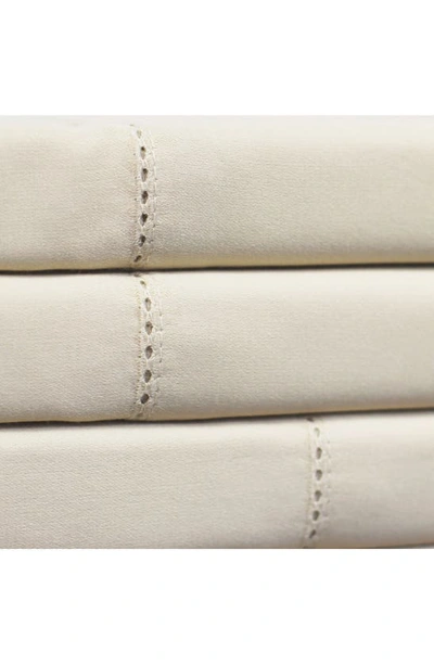 Shop Melange Home 400 Thread Count 100% Supima Cotton Sheet Set In White