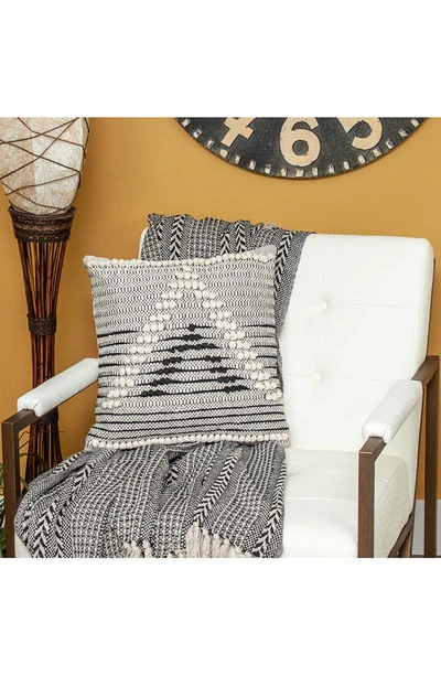 Parkland Collection Janice Throw Pillow In Beige