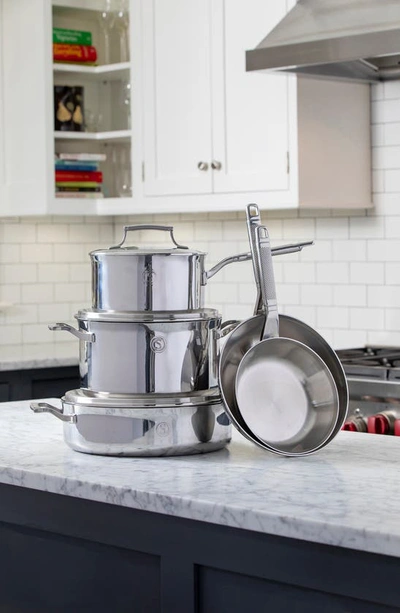 Saveur Selects Tri-ply 8-piece Set In Stainless Steel