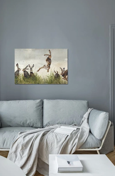Icanvas Hijinx Canvas Art Print By Maggie Vandewalle, 8" X 12" In Multi