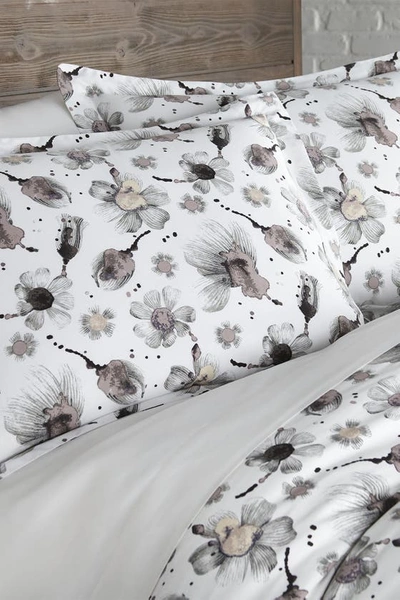 Southshore Fine Linens Premium Collection Ultra-soft 300 Thread-count Cotton Duvet Cover Set In Watercolor Symphony Grey