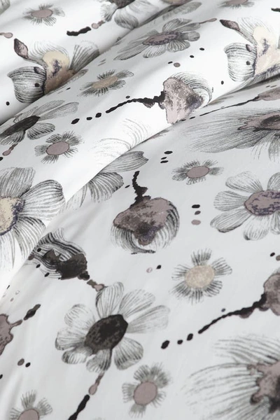 Southshore Fine Linens Premium Collection Ultra-soft 300 Thread-count Cotton Duvet Cover Set In Watercolor Symphony Grey