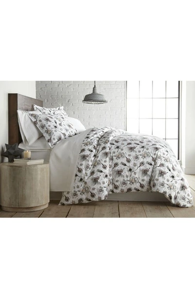 Southshore Fine Linens Premium Collection Ultra-soft 300 Thread-count Cotton Duvet Cover Set In Watercolor Symphony Grey