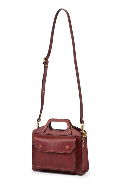 Shop Old Trend Basswood Leather Mini Tote In Brown