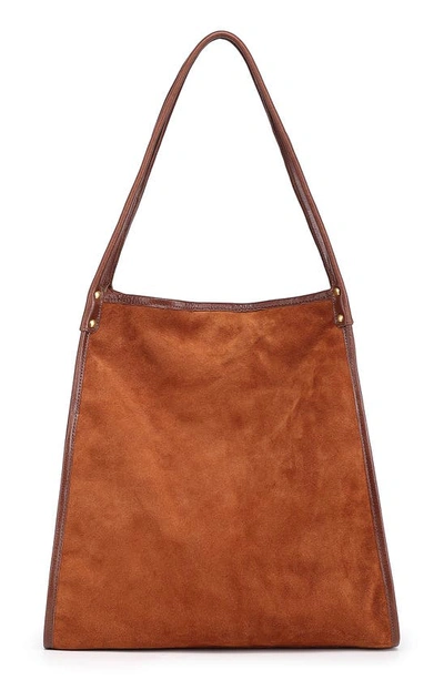 Shop Old Trend Pine Hill Leather Tote In Caramel