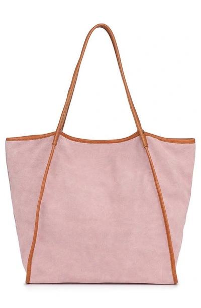 Shop Old Trend Pine Hill Leather Tote In Blush