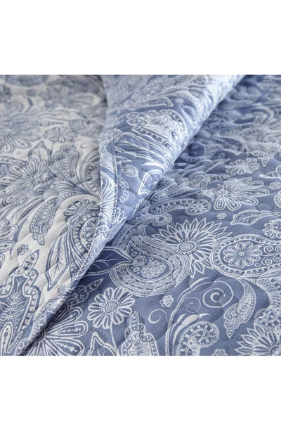 Southshore Fine Linens Perfect Paisley Collection In Blue