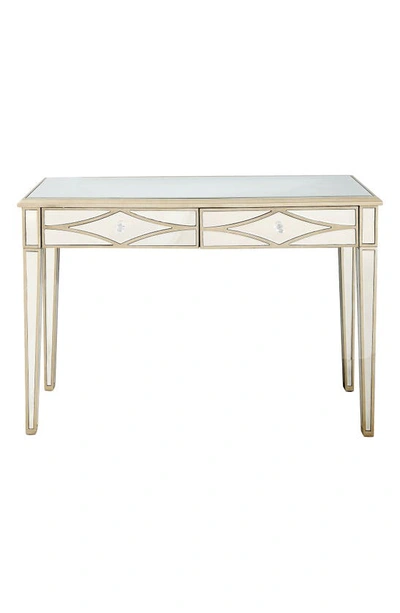 Shop Camden Isle Huxley Console Table In Champagne
