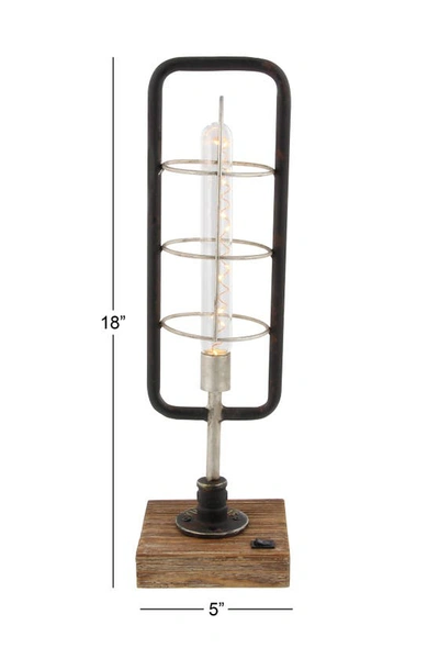 Shop Sonoma Sage Home Black Metal Industrial Lantern