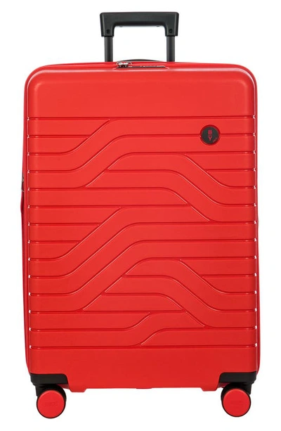 Shop Bric's By Ulisse 28" Expandable Spinner Luggage In Red