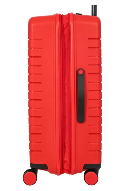 Bric's By Ulisse 28 Inch Spinner Suitcase In Red