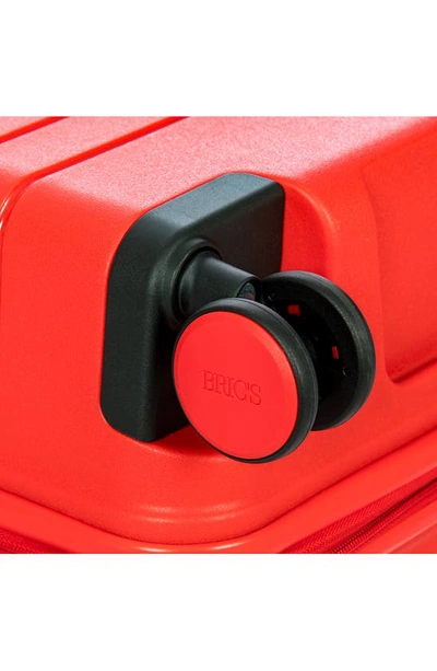 Bric's By Ulisse 28 Inch Spinner Suitcase In Red