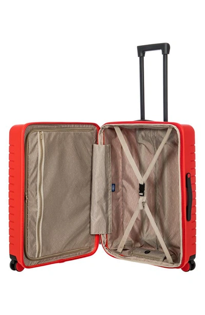 Bric's By Ulisse 28 Inch Spinner Suitcase In Red