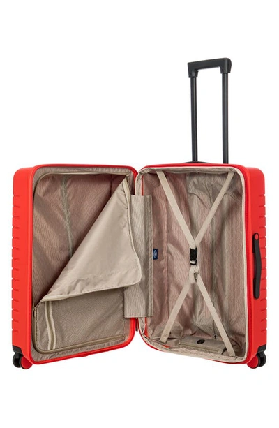 Bric's By Ulisse 28 Inch Spinner Suitcase In Red