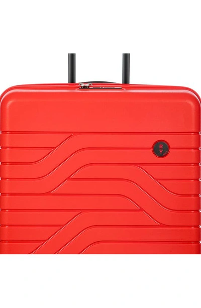 Bric's By Ulisse 28 Inch Spinner Suitcase In Red