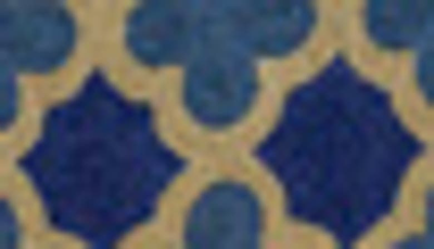 Parkland Collection Calix Blue Throw Pillow In Blue