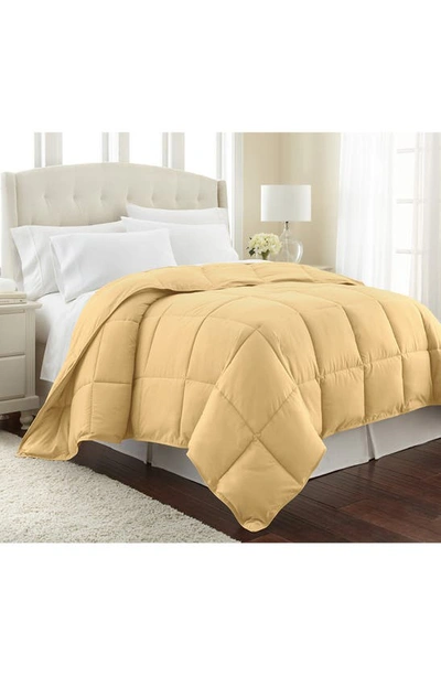 Shop Southshore Fine Linens Vilano Down Alternative Comforter In Gold