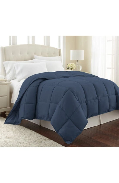 Shop Southshore Fine Linens Vilano Down Alternative Comforter In Dark Blue