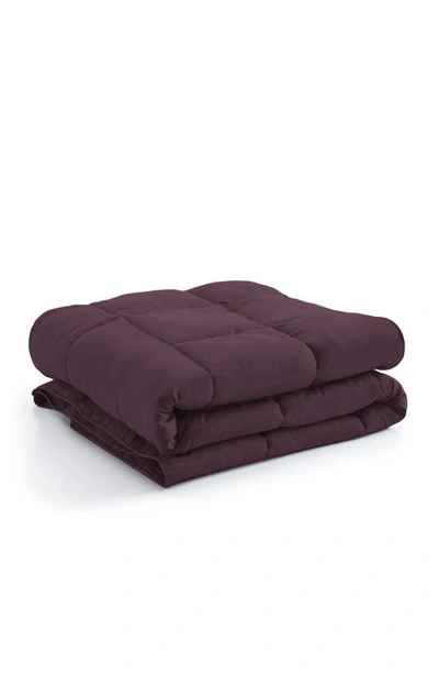 Shop Southshore Fine Linens Vilano Down Alternative Comforter In Purple