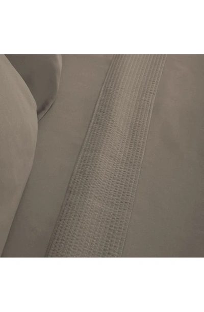 Southshore Fine Linens Premium Collection Pleated Extra Deep Pocket Sheet Set In Dark Taupe