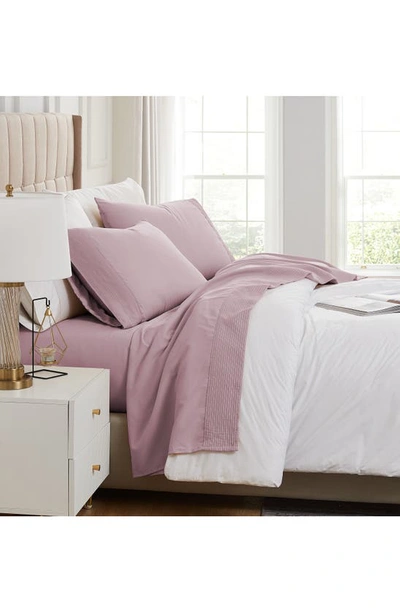 Southshore Fine Linens Premium Collection Pleated Extra Deep Pocket Sheet Set In Lavender
