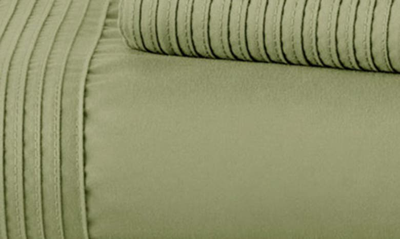 Southshore Fine Linens Premium Collection Pleated Extra Deep Pocket Sheet Set In Sage Green