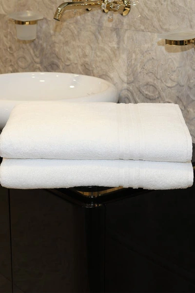 Linum Home Textiles Denzi Bath Sheet In White