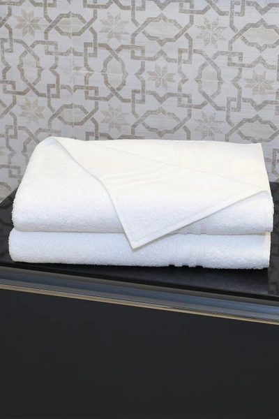 Linum Home Textiles Denzi Bath Sheet In White