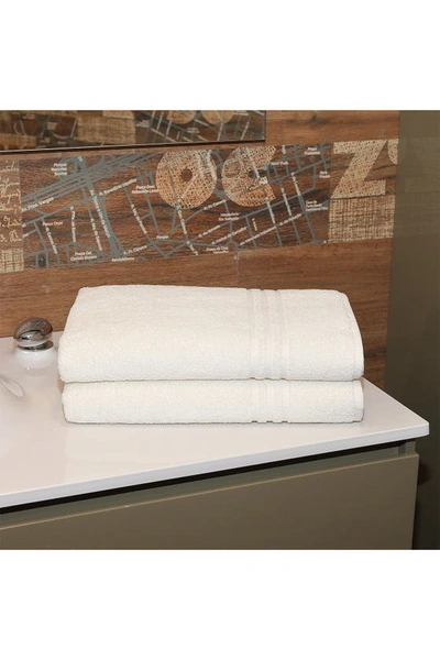 Linum Home Textiles Denzi Bath Sheet In White