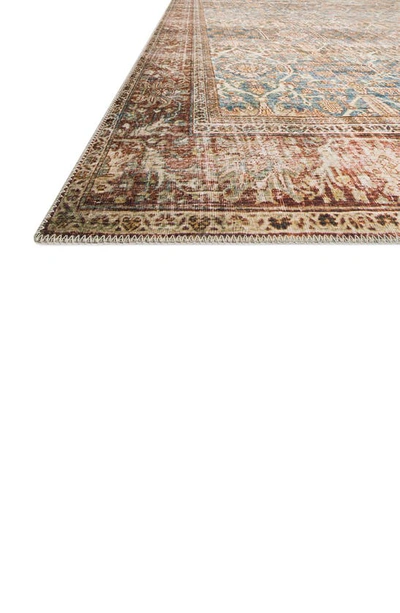 Loloi Ii Layla Rug In Ocean / Rust