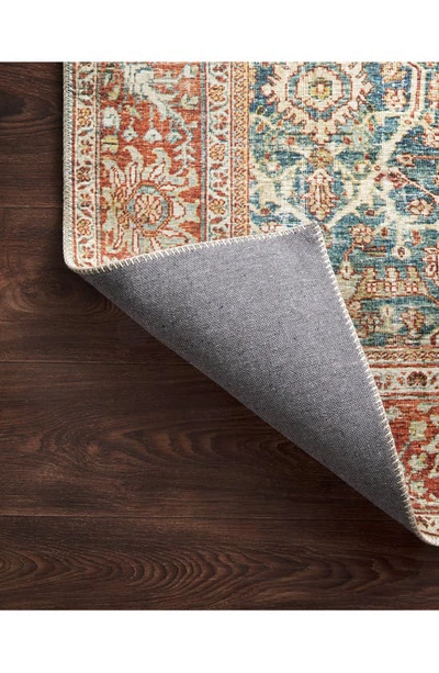 Loloi Ii Layla Rug In Ocean / Rust