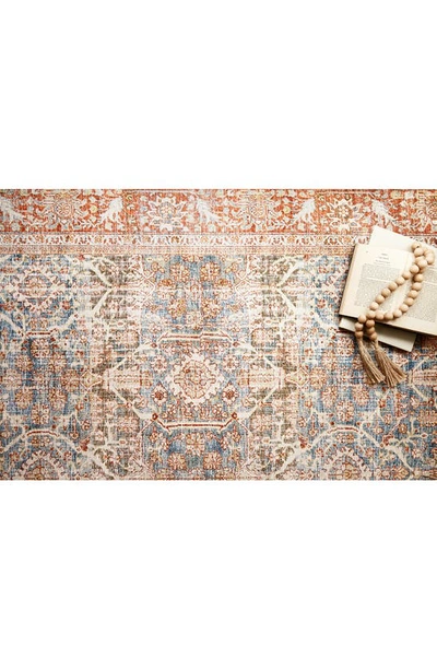 Loloi Ii Layla Rug In Ocean / Rust