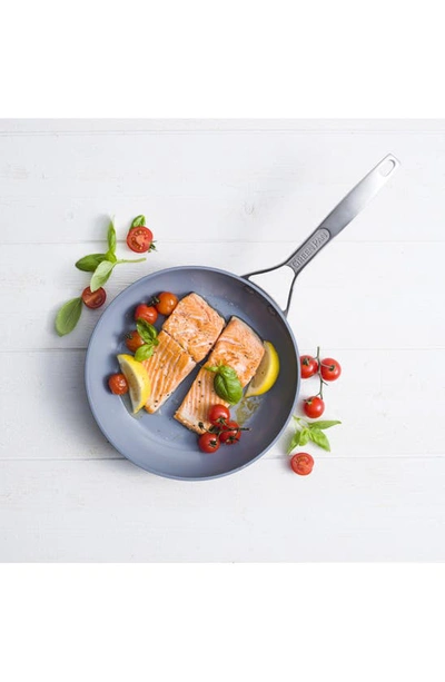 Greenpan Paris 10-inch Anodized Aluminum Ceramic Nonstick Frying Pan In Grey