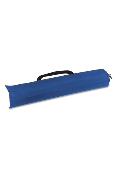 Picnic Time Cove Blue Sun Shelter In Blue/gray/silver