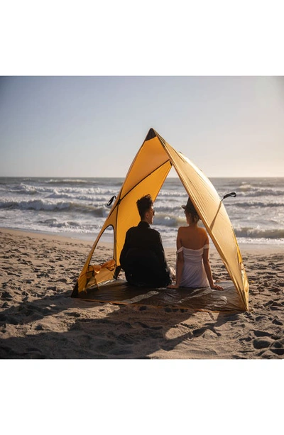 Picnic Time A-shade Light Orange Portable Beach Tent In Orange