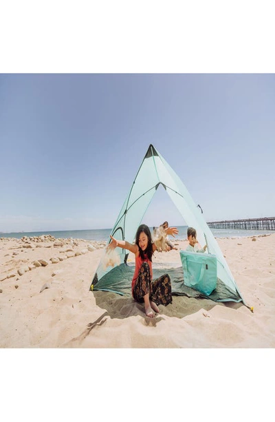 Picnic Time Portable Beach Tent In Blue
