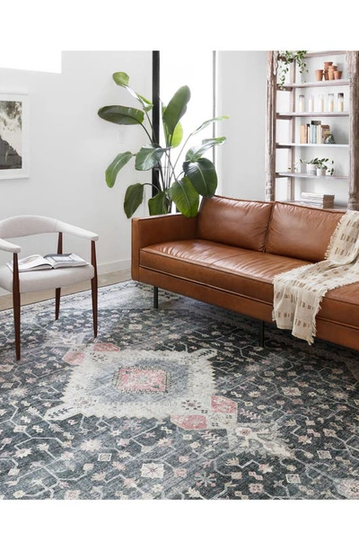 Loloi Skye Collection Rug In Charcoal / Multi