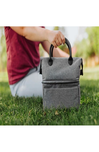 Picnic Time Urban Lunch Bag In Grey