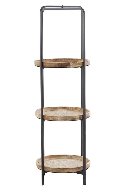 Sonoma Sage Home Round Corner Shelf In Brown