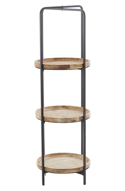 Sonoma Sage Home Round Corner Shelf In Brown