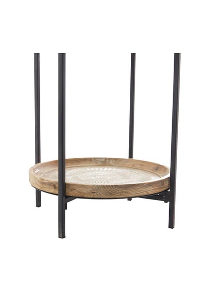 Sonoma Sage Home Round Corner Shelf In Brown