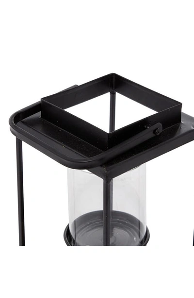 Shop Sonoma Sage Home Black Metal 2-piece Lantern Set