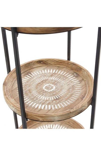 Sonoma Sage Home Round Corner Shelf In Brown